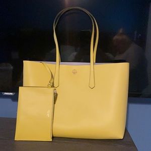 Coach purse and mini purse